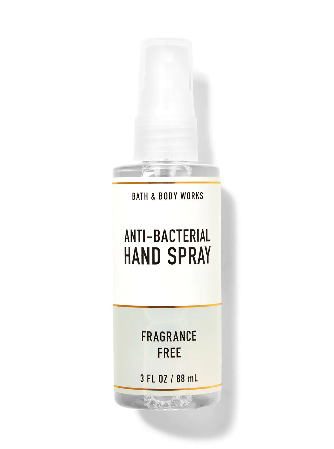 Anti-Bacterial Hand Spray Fragance Free