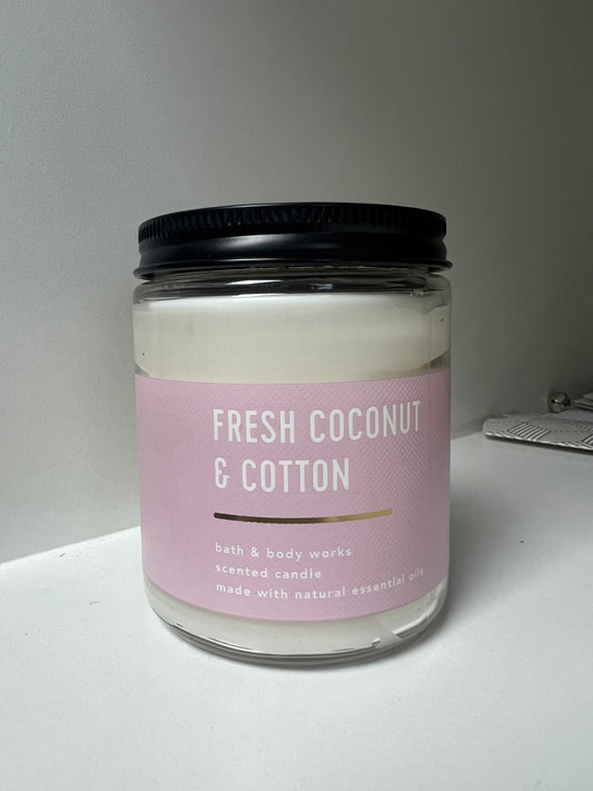 Fresh coconut & cotton